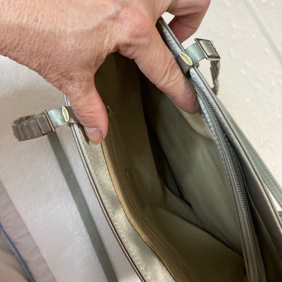 Nine West silver/gray purse - Picture 6 of 15